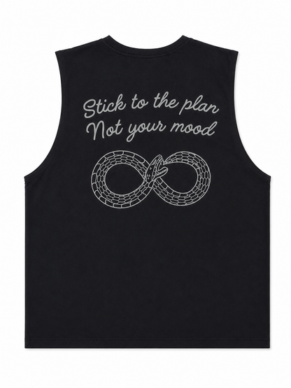 Stick to the plan muscle tank